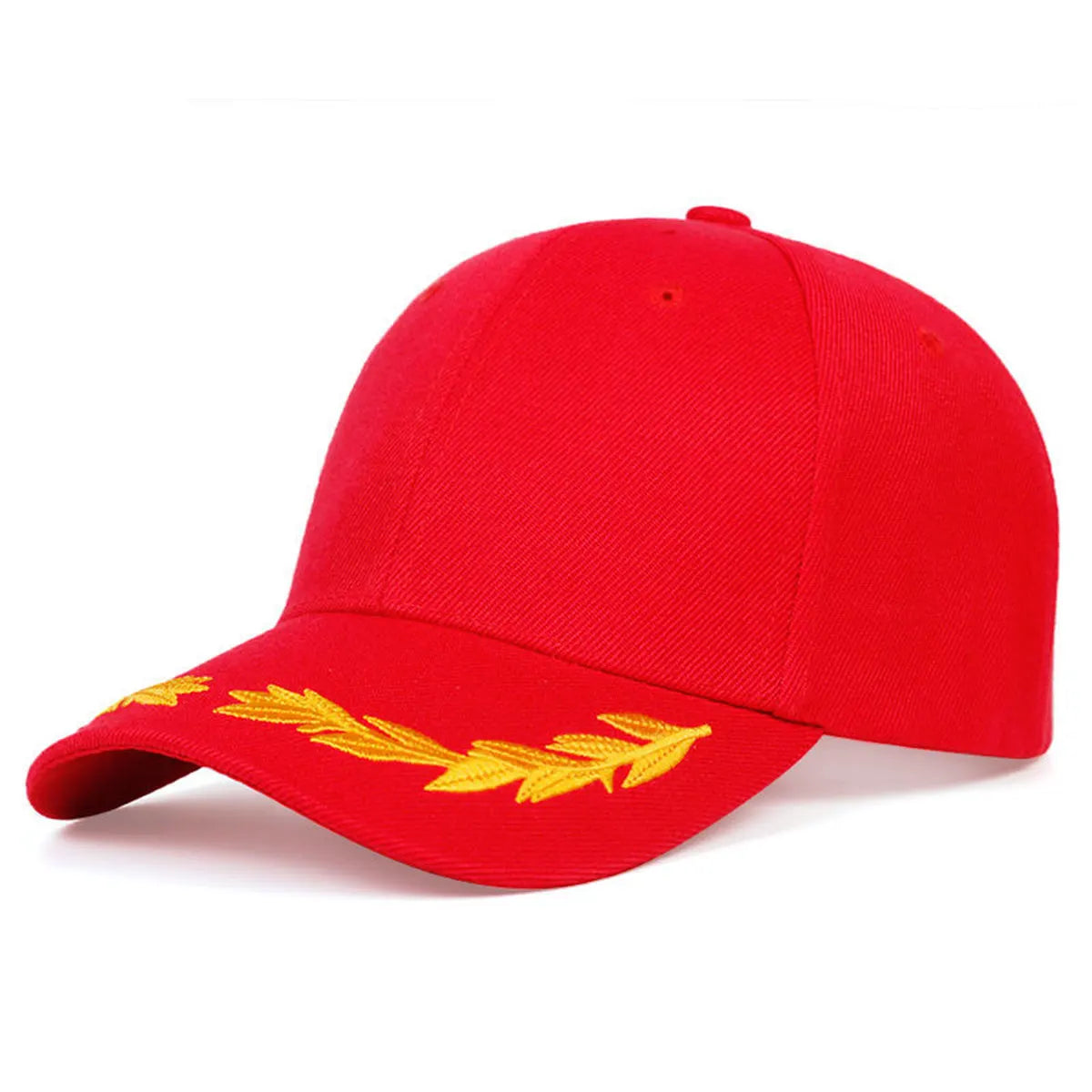 Wheat Embroidered Cap